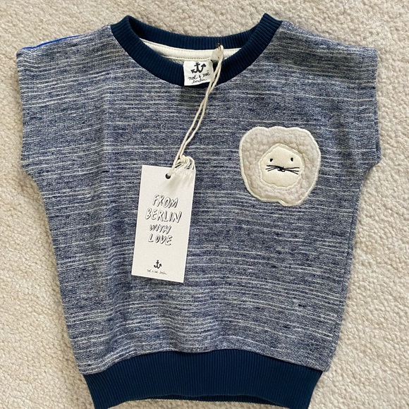 Noe + Zoe Berlin, Sweater Vest, Size: 6-12M **NEW w/ TAGS** - Picture 1 of 4